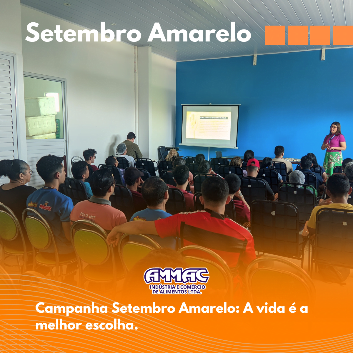 Palestra setembro amarelo
